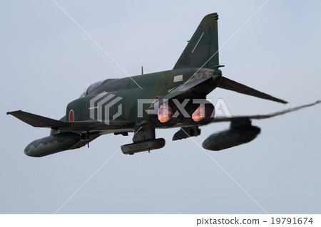 Air Self Defense Force Fighter aircraft take-off afterburner RF-4EJ 19791674