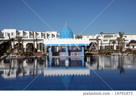Hotel swimming pool in Hammamet, Tunisia Hotel swimming pool in Hammamet, Tunisia 19791873