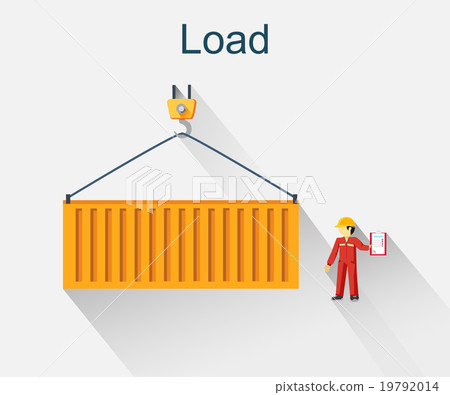 Load Container Icon Design Style - Stock Illustration [19792014] - PIXTA