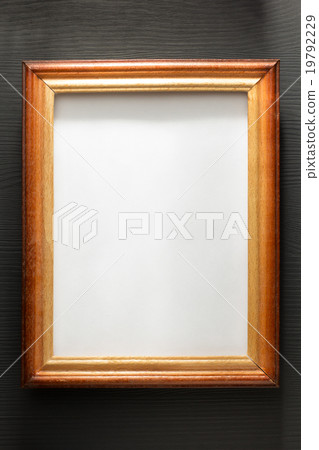 photo picture frame on wood photo picture frame on wood 19792229