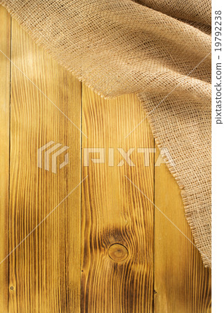 burlap hessian sacking on wood burlap hessian sacking on wood 19792238