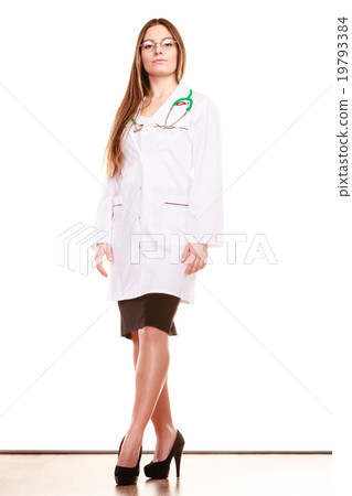 Woman medical doctor with stethoscope. Health care Woman medical doctor with stethoscope. Health care 19793384