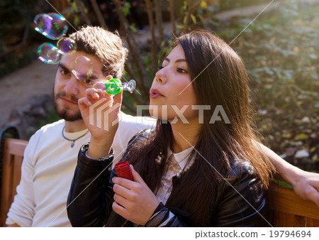 couple in park 19794694
