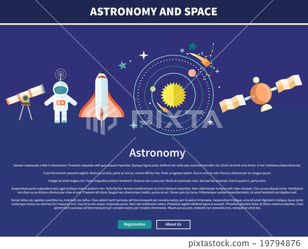 Astronomy and Space Web Page Design Astronomy and Space Web Page Design 19794876