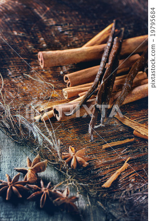 Heap of spices Heap of spices 19795684