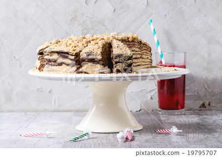 Homemade Birthday Honey Cake 19795707