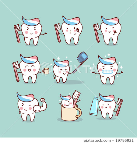 cute cartoon tooth brush concept cute cartoon tooth brush concept 19796921
