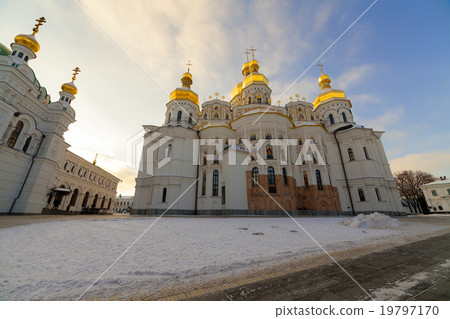 Kiev-Pechersk Lavra at winter Kiev-Pechersk Lavra at winter 19797170