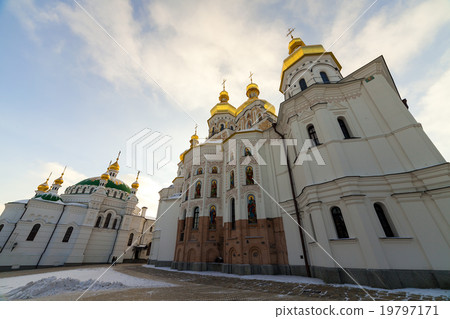 Kiev-Pechersk Lavra at winter Kiev-Pechersk Lavra at winter 19797171