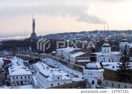 Kiev-Pechersk Lavra at winter Kiev-Pechersk Lavra at winter 19797181