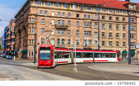 Tram near railway station in Nuremberg - Germany Tram near railway station in Nuremberg - Germany 19798492