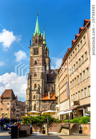 St. Lorenz Church in Nuremberg - Germany, Bavaria St. Lorenz Church in Nuremberg - Germany, Bavaria 19798495