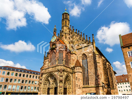 Frauenkirche church in Nuremberg - Germany 19798497