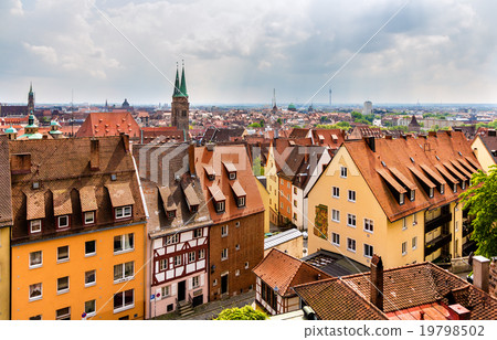 View of Nuremberg from the castle 19798502