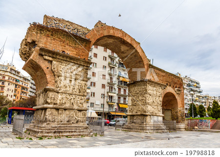 Arch of Galerius in Thessaloniki - Greece 19798818