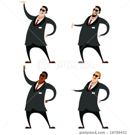 Set of agents - Stock Illustration [19799452] - PIXTA