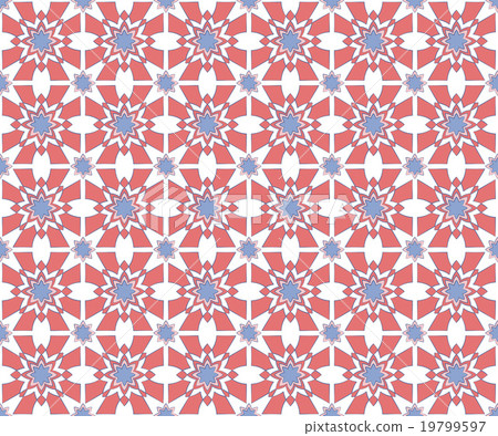 abstract Spring floral pattern 19799597
