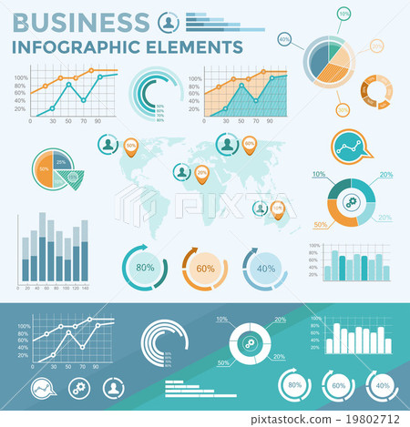 Business Infographic Elements Business Infographic Elements 19802712
