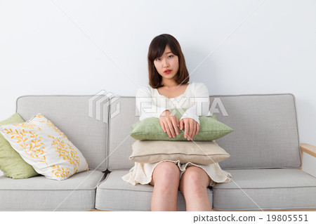 A woman with poor health A woman with poor health 19805551