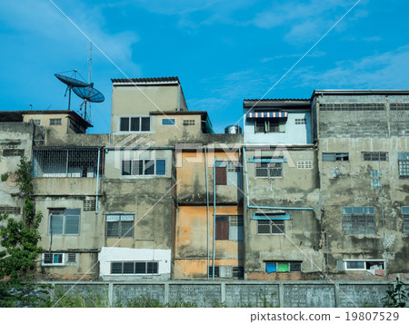 Old resident buildings in Bangkok 19807529