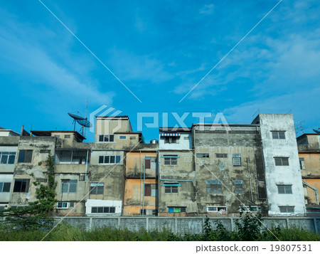 Old resident buildings in Bangkok 19807531
