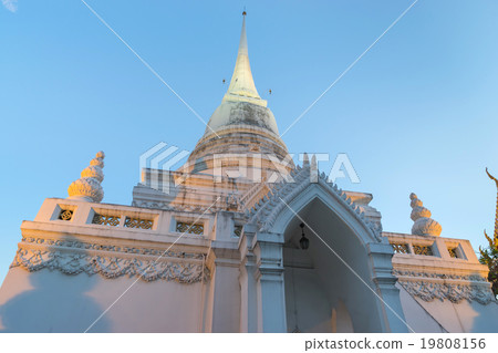 White pagoda of0 Wat Pathum in Bangkok White pagoda of0 Wat Pathum in Bangkok 19808156