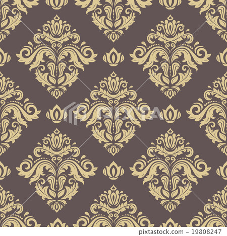 Damask Seamless Pattern 19808247