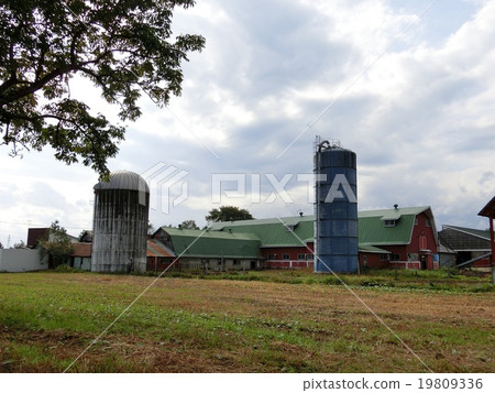 北海道十勝地區的農場風景 北海道十勝地區的農場風景 19809336