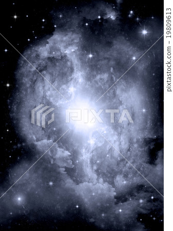 galaxy in a free space 19809613