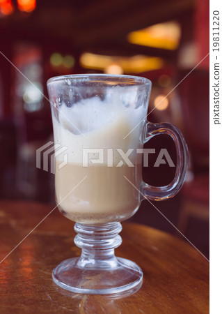 coffee latte on wood table coffee latte on wood table 19811220