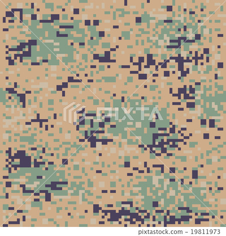 Military Camouflage Textile Pattern 19811973