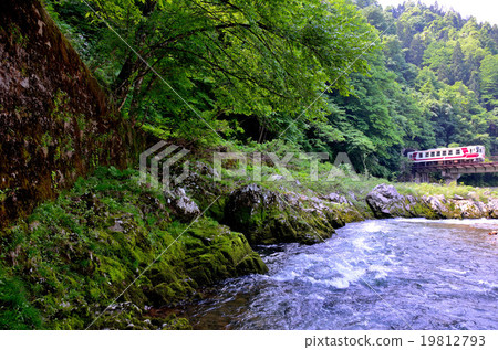 Akita inland coastal railway 19812793