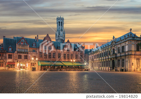 Central Bruges old town 19814820