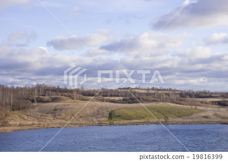 Fall lanscape of Izborsk Fall lanscape of Izborsk 19816399