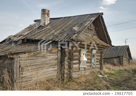 Abandoned old house in Tyumen. Russia Abandoned old house in Tyumen. Russia 19817705