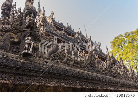 Shwenandaw Kyaung Temple or Golden Palace 19818579