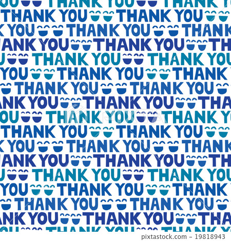 Thank You Smile Repeat Pattern - Stock Illustration [19818943] - PIXTA