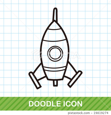 spaceship doodle spaceship doodle 19819274