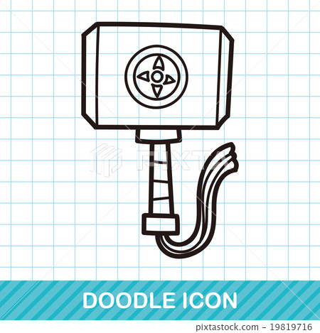 weapon hammer doodle weapon hammer doodle 19819716