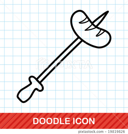 BBQ meat doodle BBQ meat doodle 19819826