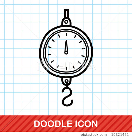 Fishing weighing doodle 19821421