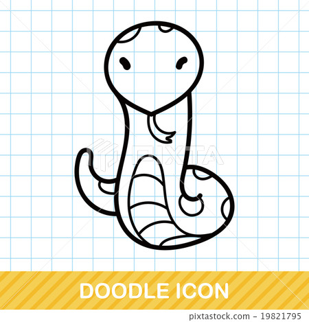 Chinese Zodiac snake doodle Chinese Zodiac snake doodle 19821795