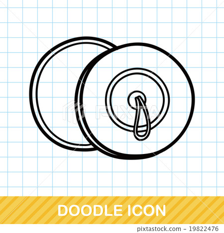 musical instrument Cymbals doodle musical instrument Cymbals doodle 19822476