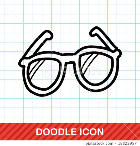 sunglasses color doodle 19822957