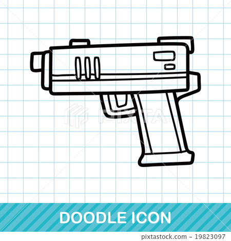 gun doodle gun doodle 19823097