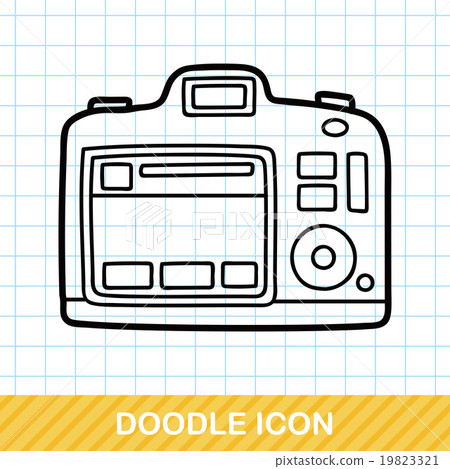 camera doodle - Stock Illustration [19823321] - PIXTA