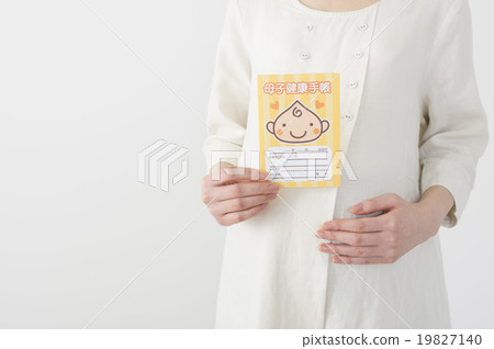 孕婦和母親兒童筆記本 19827140
