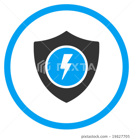 Electric Guard Icon Electric Guard Icon 19827705