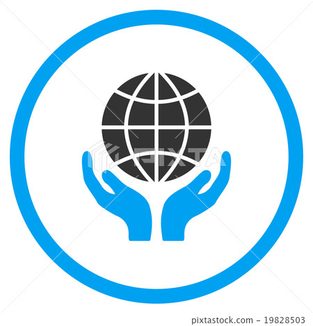 Global Hands Icon 19828503