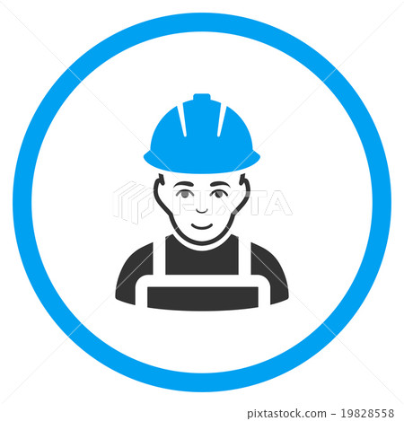 Glad Worker Icon Glad Worker Icon 19828558